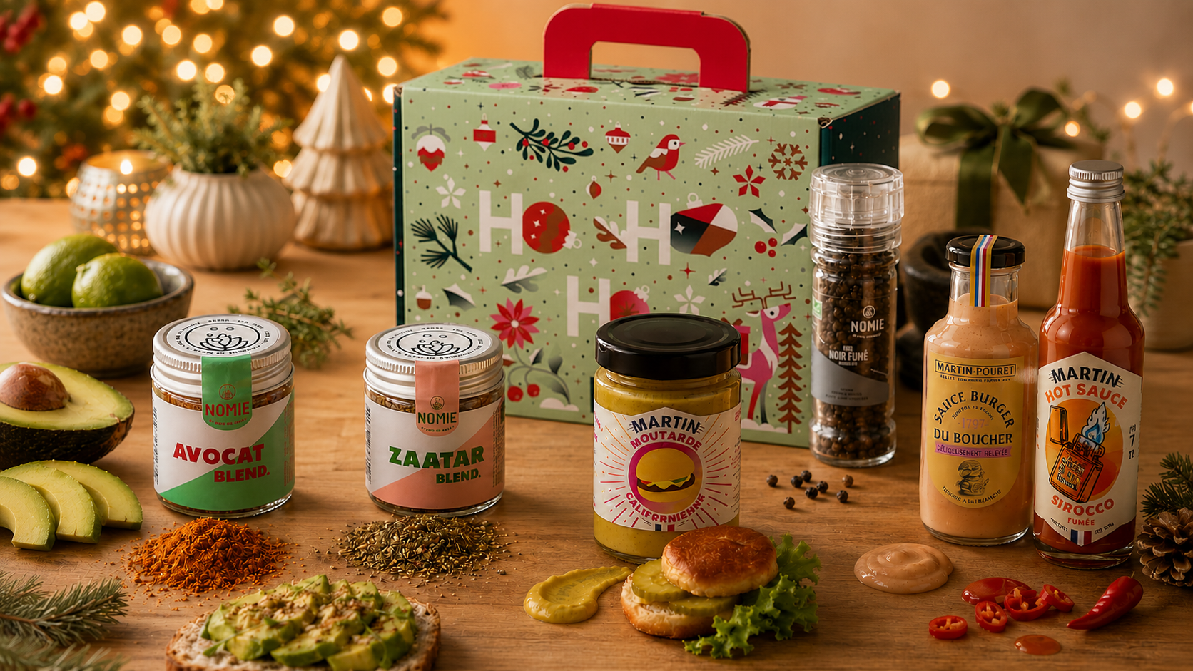 Coffret sauces et condiments